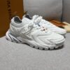 White & Silver Grey Technical Dad Sneakers