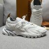 White & Silver Grey Technical Dad Sneakers