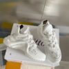 Louis Vuitton LV Archlight White & Grey Monogram Wave Sole Sneakers