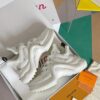 Louis Vuitton LV Archlight White & Grey Monogram Wave Sole Sneakers