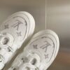 Louis Vuitton LV Archlight White & Grey Monogram Wave Sole Sneakers