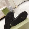 sy_no_A3164D73C8139399F32FC0D77D47DA9C_8 Black & White Embossed Leather Platform Sneakers