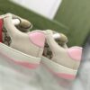 sy_no_A32DC9ECE3863601F5187870C5759ADB_5 Gucci Screener Beige & Pink GG Supreme Canvas Sneakers