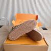 sy_no_A35984662CE77D83F042474B060D3CCA_8 Louis Vuitton LV Trainer Taupe Brown & Snake-Textured Sneakers
