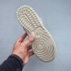 sy_no_A3E1C6A099ACF4164700B3B76FCD0910_7 Nike Dunk Low “Cream Pink & Taupe Swoosh” Double Lace Sneakers