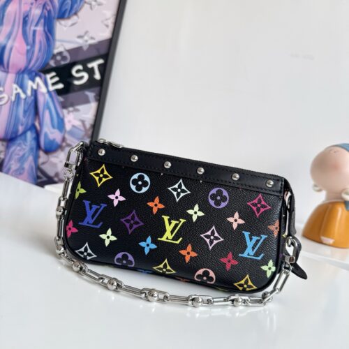 sy_no_A43B065C84E6D3AA41047E37134B9185_0 Louis Vuitton Pochette Accessoires – Louis Vuitton x Takashi Murakami Monogram Collection