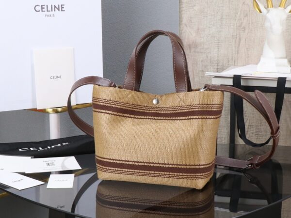 sy_no_A46C74ED6F0968572C34082EF4916290_3 Small Fabric Tote Bag – Coffee Brown