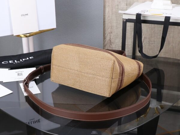 sy_no_A46C74ED6F0968572C34082EF4916290_4 Small Fabric Tote Bag – Coffee Brown