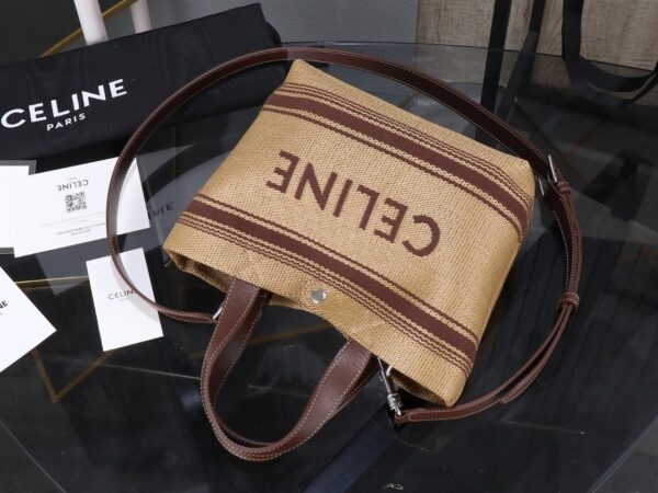 sy_no_A46C74ED6F0968572C34082EF4916290_5 Small Fabric Tote Bag – Coffee Brown