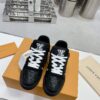 sy_no_A48B2F6DCE6770A93FB13DEC19E91963_1 Louis Vuitton LV Trainer Black & White Contrast Sneakers