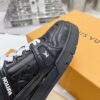 sy_no_A48B2F6DCE6770A93FB13DEC19E91963_7 Louis Vuitton LV Trainer Black & White Contrast Sneakers