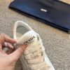 Prada Downtown White Leather Platform Sneakers