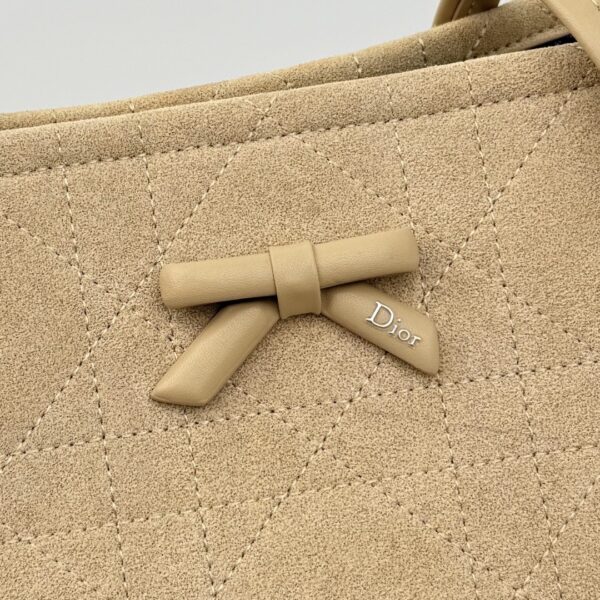 sy_no_A5B11B17BE8417BC3D0042AB8D388F16_3 Dior Bow Tote Bag – Beige Italian Leather
