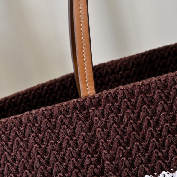 sy_no_A5CCD29456B865F175C26F9CCB4227E8_6 Miu Miu Women's Large Woven Fabric Tote/Shoulder Bag