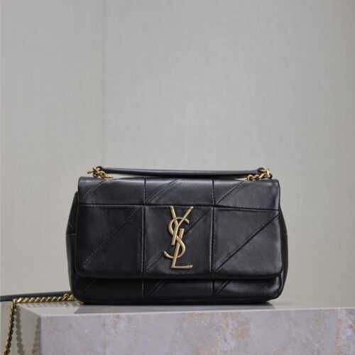 YSL Jamie Small 20cm Shoulder Bag – Black