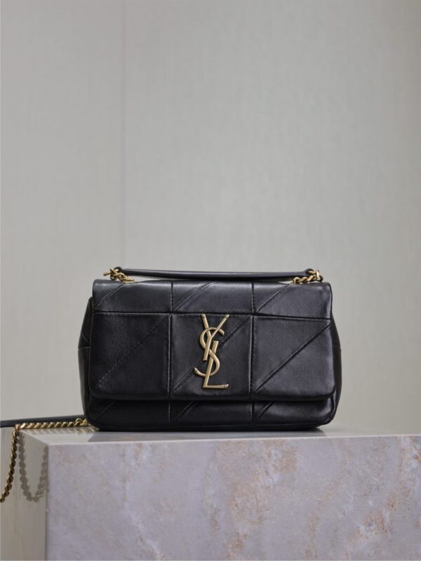 YSL Jamie Small 20cm Shoulder Bag – Black