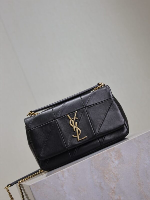 YSL Jamie Small 20cm Shoulder Bag – Black