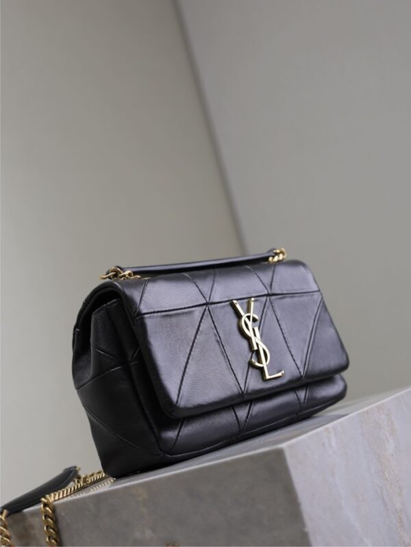 YSL Jamie Small 20cm Shoulder Bag – Black