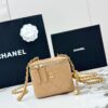 sy_no_A708ACD2C994027850F7D6D5D193375B_0 Chanel 21C Mini Vanity Ball Bag – Lambskin Leather with Gold Ball Chain