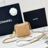 sy_no_A708ACD2C994027850F7D6D5D193375B_2 Chanel 21C Mini Vanity Ball Bag – Lambskin Leather with Gold Ball Chain