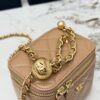 sy_no_A708ACD2C994027850F7D6D5D193375B_5 Chanel 21C Mini Vanity Ball Bag – Lambskin Leather with Gold Ball Chain