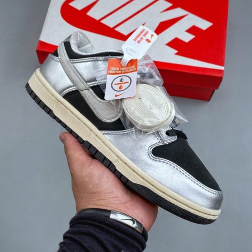 sy_no_A715802543FC1B55D853FD52115B59DF_0 Nike Dunk Low “Metallic Silver / Black” Y2K Sneakers