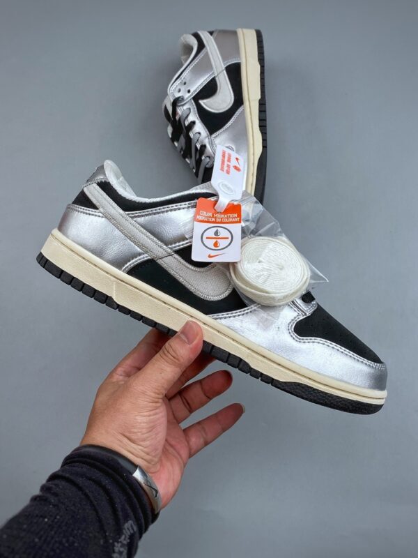 sy_no_A715802543FC1B55D853FD52115B59DF_3 Nike Dunk Low “Metallic Silver / Black” Y2K Sneakers