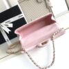 sy_no_A7416417DA65570CDE294FF0F58B32F4_5 Pink Mini Quilted Leather Top-Handle Flap Bag