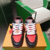 sy_no_A7548E3B3B5A2409F110EB5ABF1DC071_0 Louis Vuitton LV Trainer Maxi / LV Skate Black, Red & White Retro Skate Sneakers