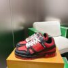sy_no_A7548E3B3B5A2409F110EB5ABF1DC071_2 Louis Vuitton LV Trainer Maxi / LV Skate Black, Red & White Retro Skate Sneakers