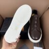 sy_no_A7BCDF181817C65899D5DEA1295A6816_5 Dark Brown & Mocha Smooth Leather Slip-On Sneakers