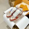sy_no_A7BE6C7B86F7B9DFD4620A2CFF04BB0E_1 Louis Vuitton LV Trainer Orange Damier Canvas & White Leather Retro Sneakers