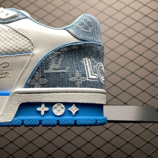 sy_no_A82391B8EED9CD1439DAC30934C0ABB9_3 Louis Vuitton LV Trainer low-top casual sneakers with Velcro straps