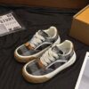 sy_no_A8958E8D2A623C4858D4A56B92E5CE60_2 Louis Vuitton LV Checker Black & Grey Damier Chunky Sneakers