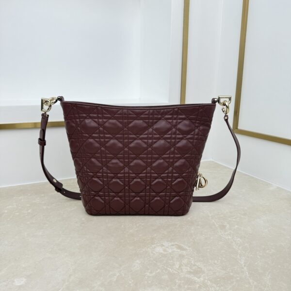 Toujours Hobo Mini Bag – Burgundy Lambskin