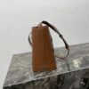 sy_no_A9297027416D72DB718D77D3530A697A_2 Brown Cuir Triomphe Small Smooth Calfskin Bucket Bag