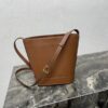 sy_no_A9297027416D72DB718D77D3530A697A_3 Brown Cuir Triomphe Small Smooth Calfskin Bucket Bag