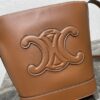 sy_no_A9297027416D72DB718D77D3530A697A_4 Brown Cuir Triomphe Small Smooth Calfskin Bucket Bag
