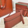 Loro Piana Extra Pouch L29 Clutch Bag – Red