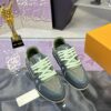 Louis Vuitton LV Trainer Maxi Dark Green & Deep Teal Sneakers