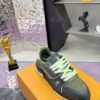 Louis Vuitton LV Trainer Maxi Dark Green & Deep Teal Sneakers