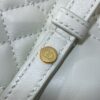 Dior Women's Medium Caro Backpack – Milk-colored Lambskin with Gold-tone CD Logo (2025 New Model)