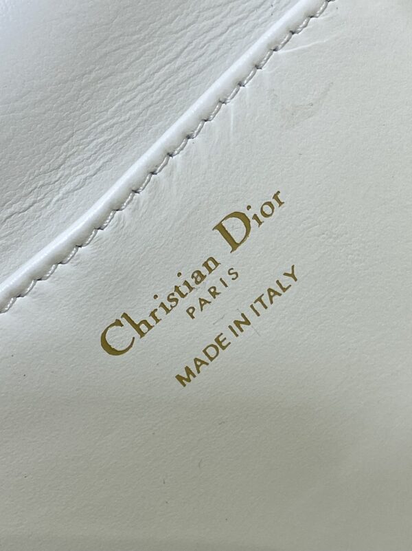 Dior Women's Medium Caro Backpack – Milk-colored Lambskin with Gold-tone CD Logo (2025 New Model)
