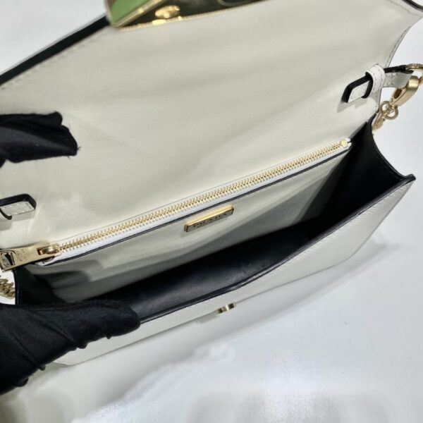 sy_no_ABBF4E8733811FC396A7E4B587261252_7 White Saffiano Leather Envelope Chain Crossbody Bag