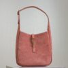 sy_no_AC08A9C2A54E4F5008A8289D2F9FCD61_0 YSL Le 5 À 7 Shoulder Bag – Pink Suede