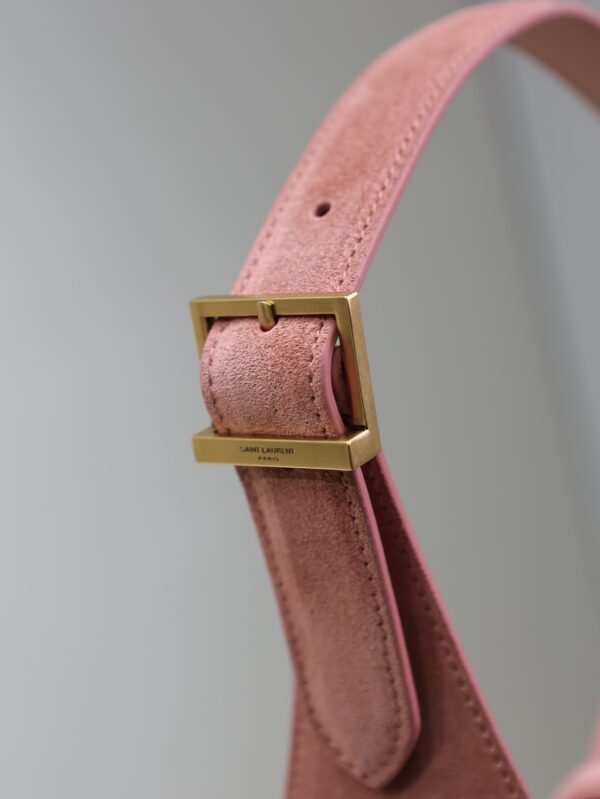 sy_no_AC08A9C2A54E4F5008A8289D2F9FCD61_3 YSL Le 5 À 7 Shoulder Bag – Pink Suede