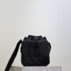 sy_no_AC8341B389DD560ADDE5E55B9CAF0F91_0 YSL Niki Drawstring Nylon Shoulder Bag – Black