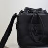 sy_no_AC8341B389DD560ADDE5E55B9CAF0F91_4 YSL Niki Drawstring Nylon Shoulder Bag – Black