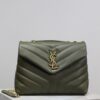 sy_no_ACA7C6BA880609D67CAEDFB882103689_0 Loulou 23cm Green Leather Bag