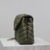 sy_no_ACA7C6BA880609D67CAEDFB882103689_3 Loulou 23cm Green Leather Bag
